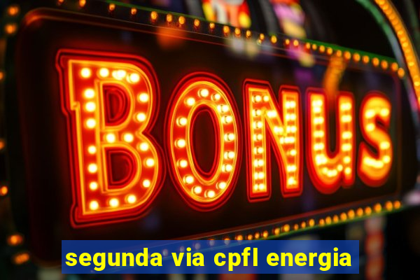 segunda via cpfl energia